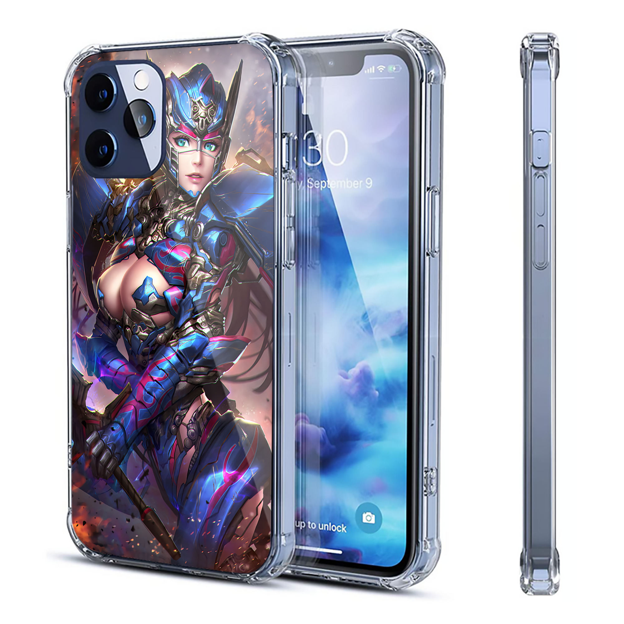 （画像用） Transformers トランスフォーマー 【iPhone 12シリーズ対応】透明スマホケース（クリアソフトケース）
